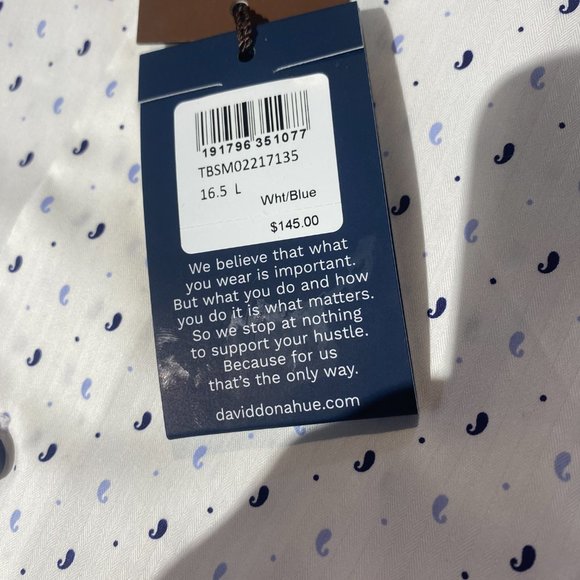 David Donahue Button Down Dress Shirt - Picture 3 of 3